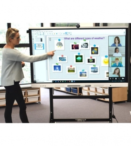Interaktivni zaslon za videokonferenciju